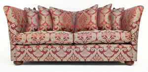 Parker and Farr Clement in Claret Damask 1